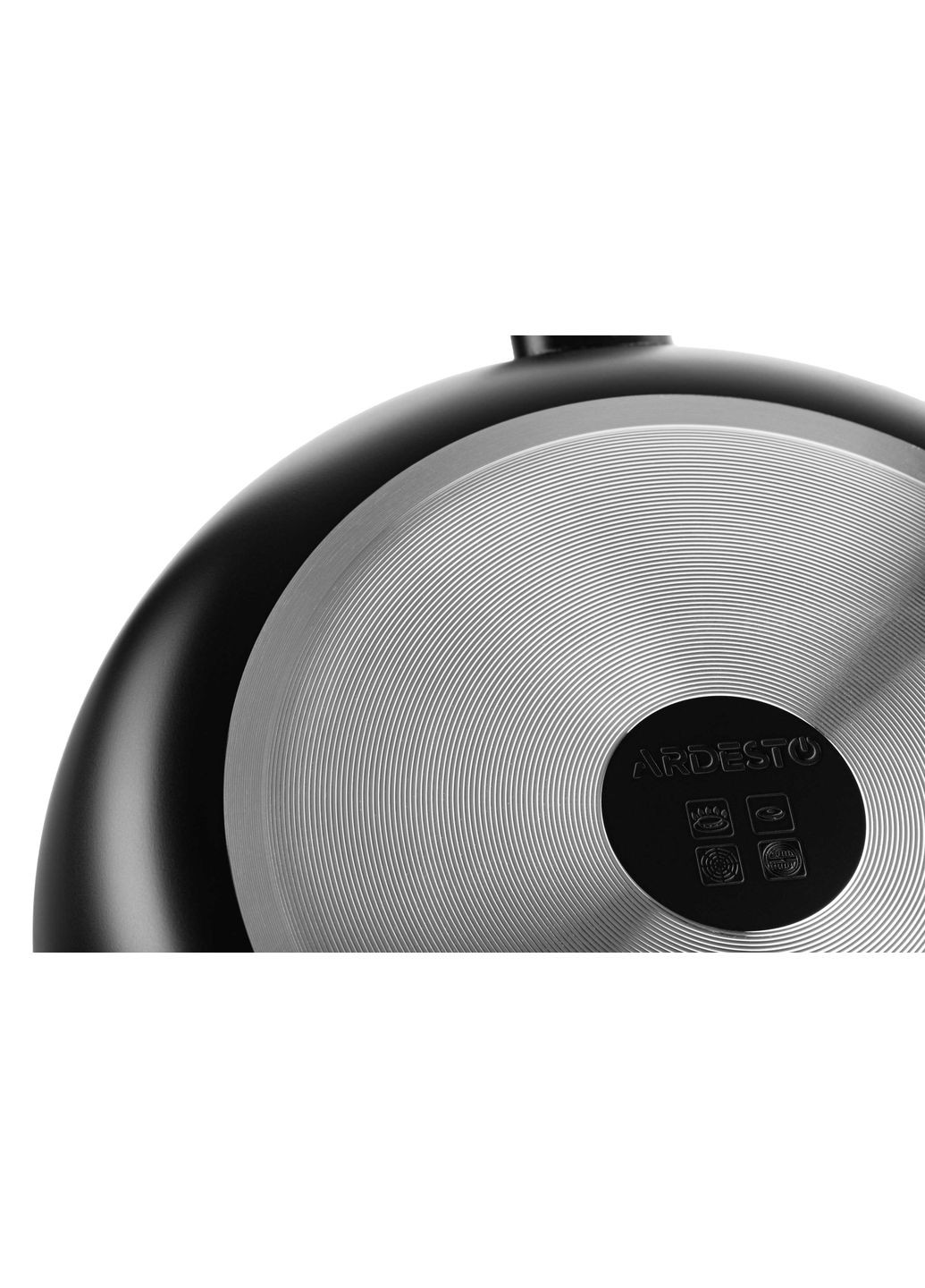 Сковорода Gemini Gourmet Portofino 28 см, черный, алюминий Ardesto (314748524)
