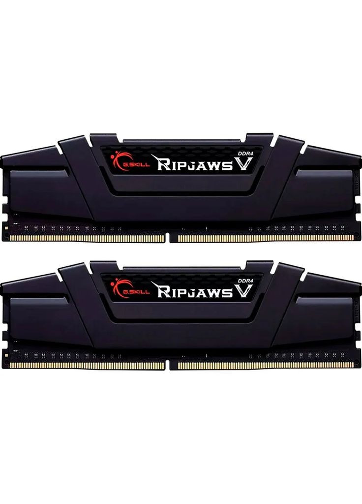Модуль пам`ятi DDR4 2x32GB/3200 Ripjaws V Black (F4-3200C16D-64GVK) G.SKILL (336954161)