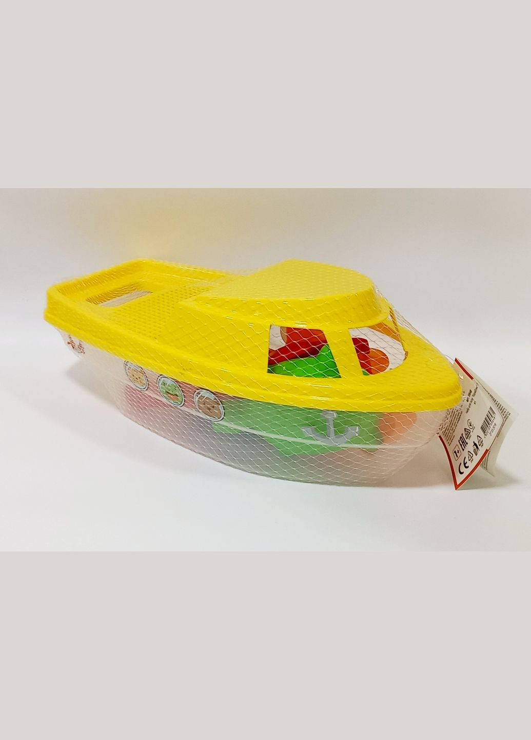 Набор для песка "Кораблик" 7 элементов, 39648 (4820159396481) Жёлтый Тигрес (306903598)