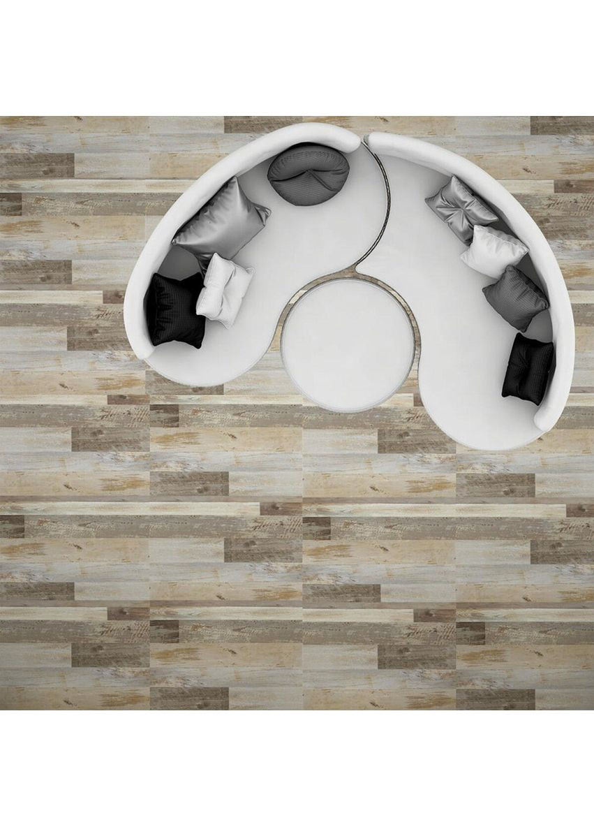 Самоклеящаяся виниловая плитка 152.4х914.4х1.5мм Мозаика светлая, цена за 1 шт. love-shopping Sticker Wall (354662437)