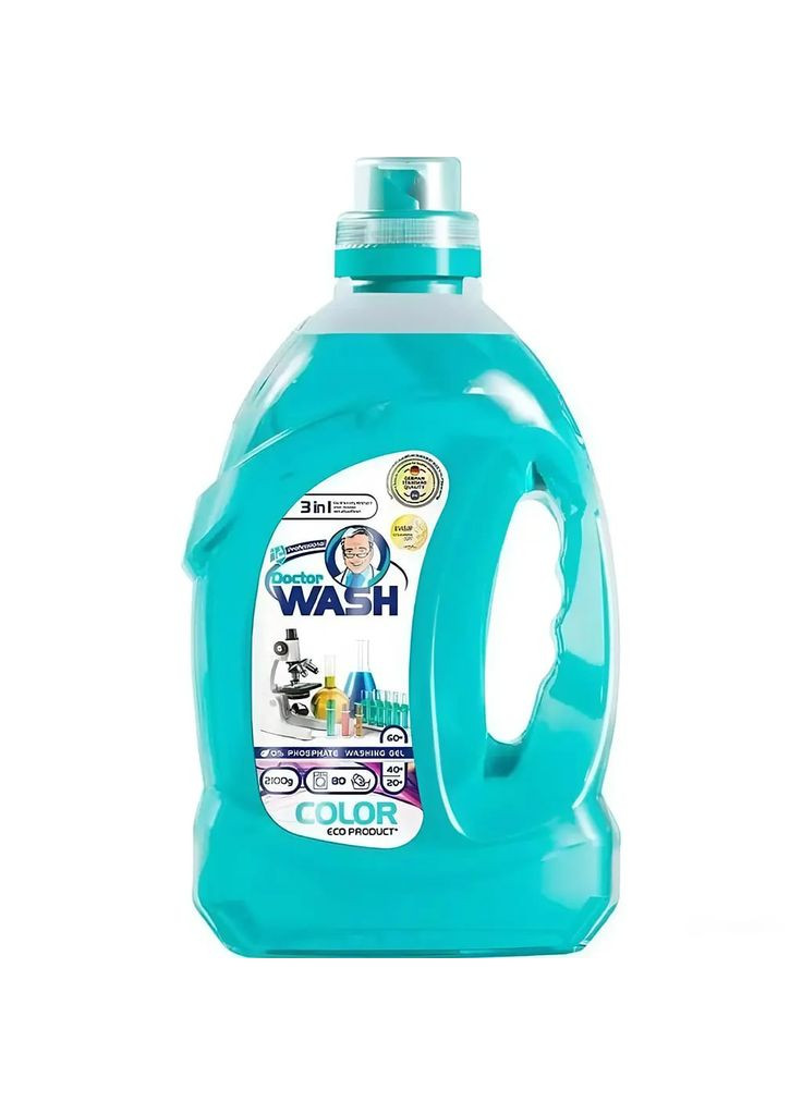 Гель для стирки цветных вещей, 2100 г Doctor Wash (328309444)