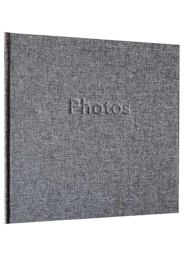Фотоальбом на 200 фотокарток 10х15 см (BKM46200 DILA GREY) EVG (328924278)