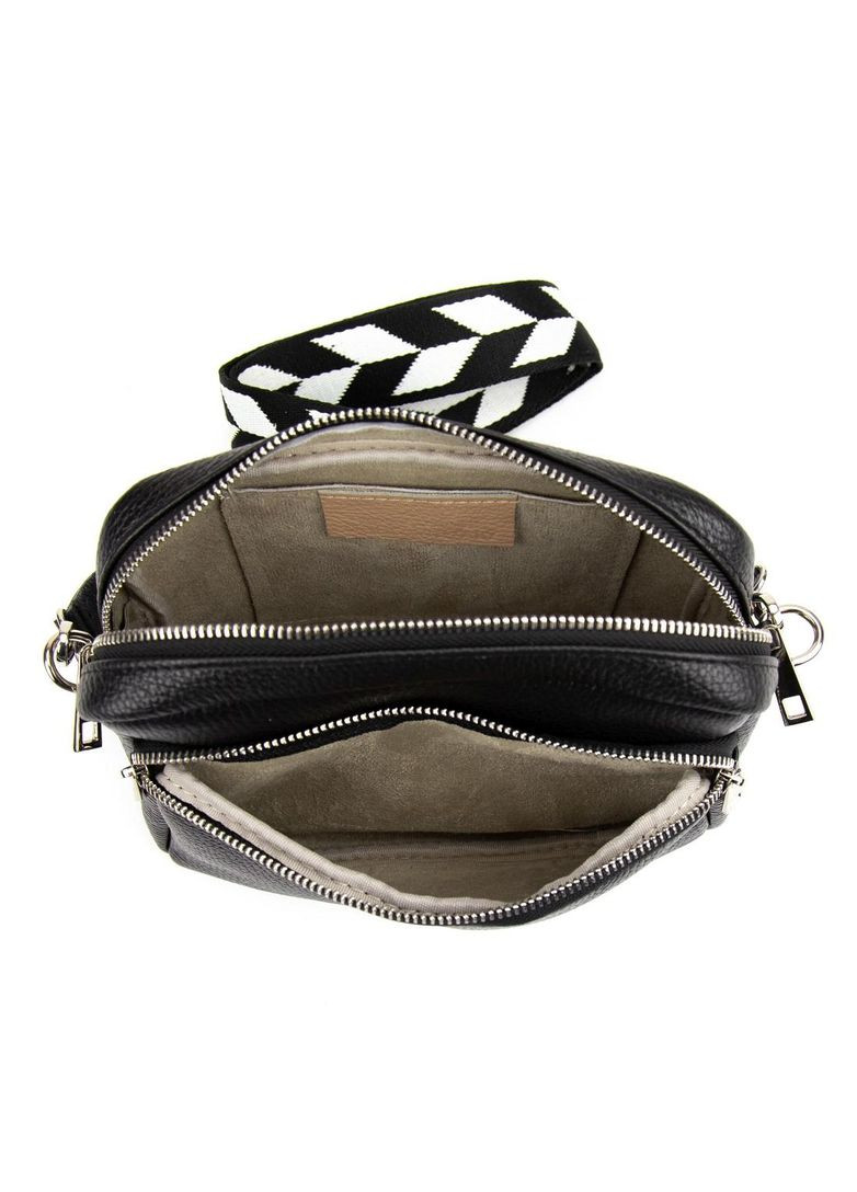 Женская кожаная сумочка с широким ремнем Italy RoyalBag f-it-9830 (283295451)