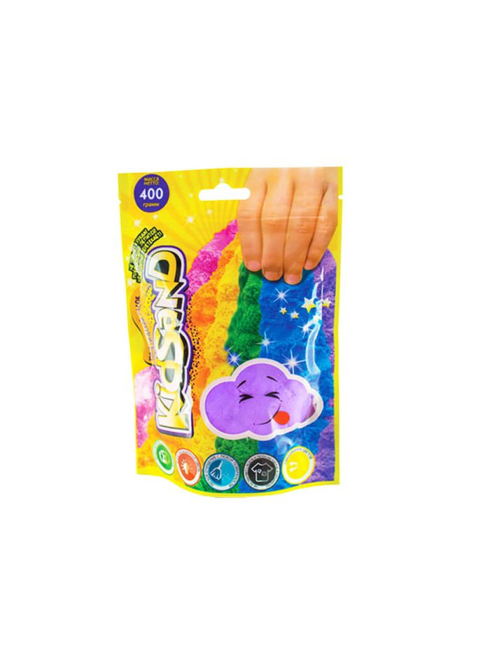 Кинетический песок "KidSand" KS-03-03 пакет 400 гр Danko Toys (302007211)