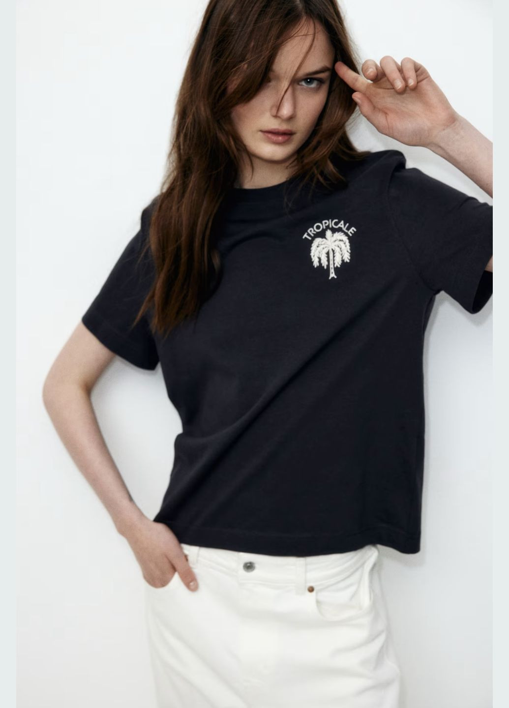 Футболка H&M basic - (332719371)