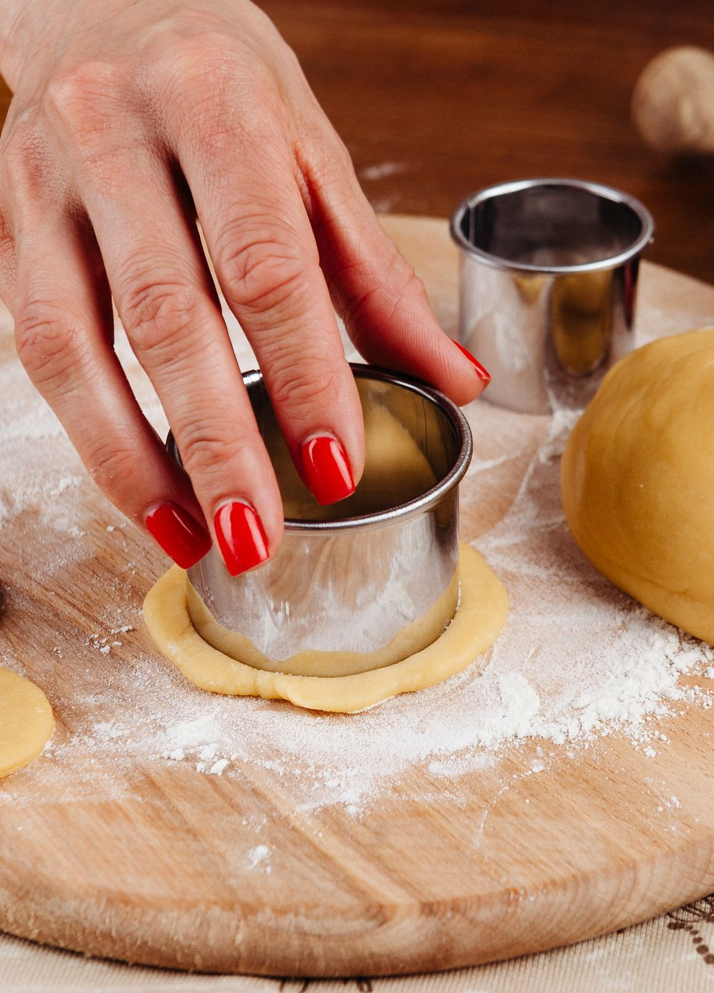 Металеві форми кільця для вирізки тіста (вареників, пельменів, печива) 2 шт. у наборі висота 4 см Master Class (301023046)