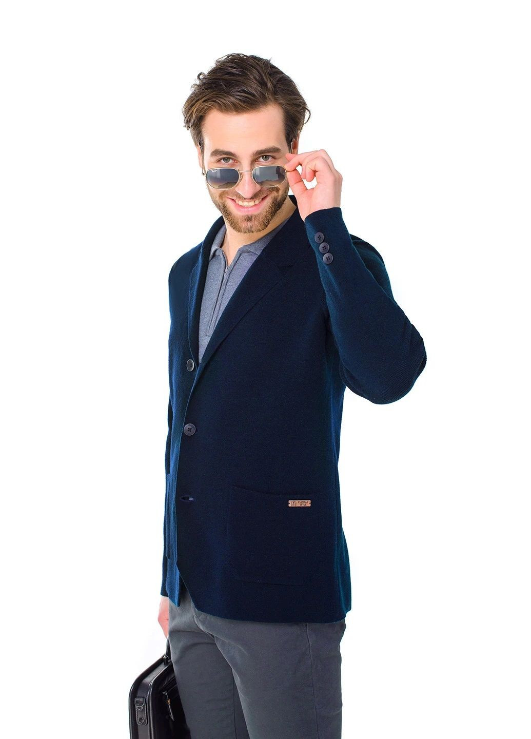 Легкий та м'який чоловічий піджак SVTR (289870528)