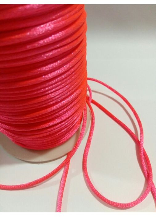 Шнур атласний (корсетний) яскраво No Brand (372531647)