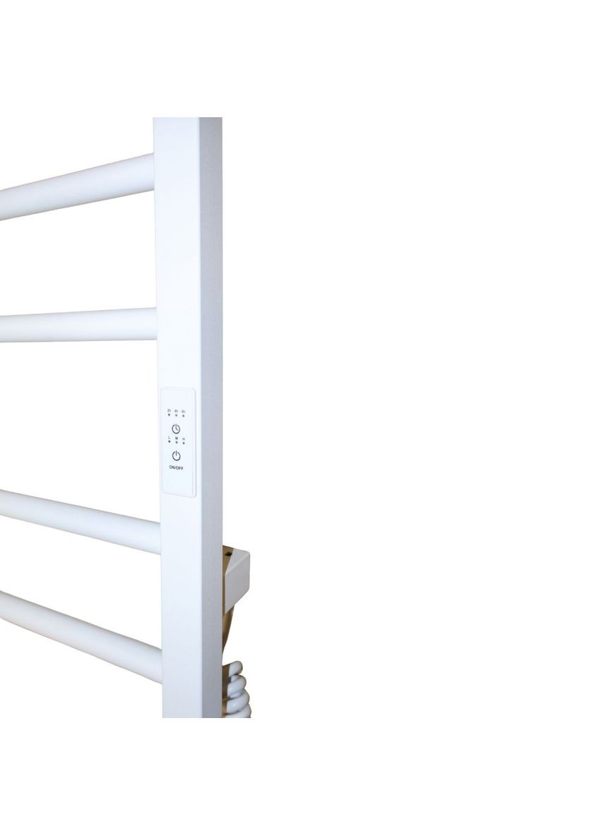 Полотенцесушитель электрический с контроллером Белый мат 790*370 Carino NICOLA (367604621)