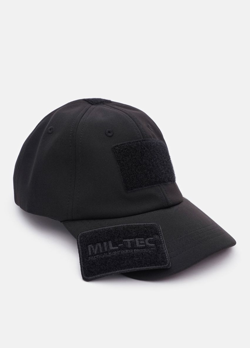Бейсболка из ткани софтшел SOFTSHELL BASEBALL CAPBlack Mil-Tec (315823368)
