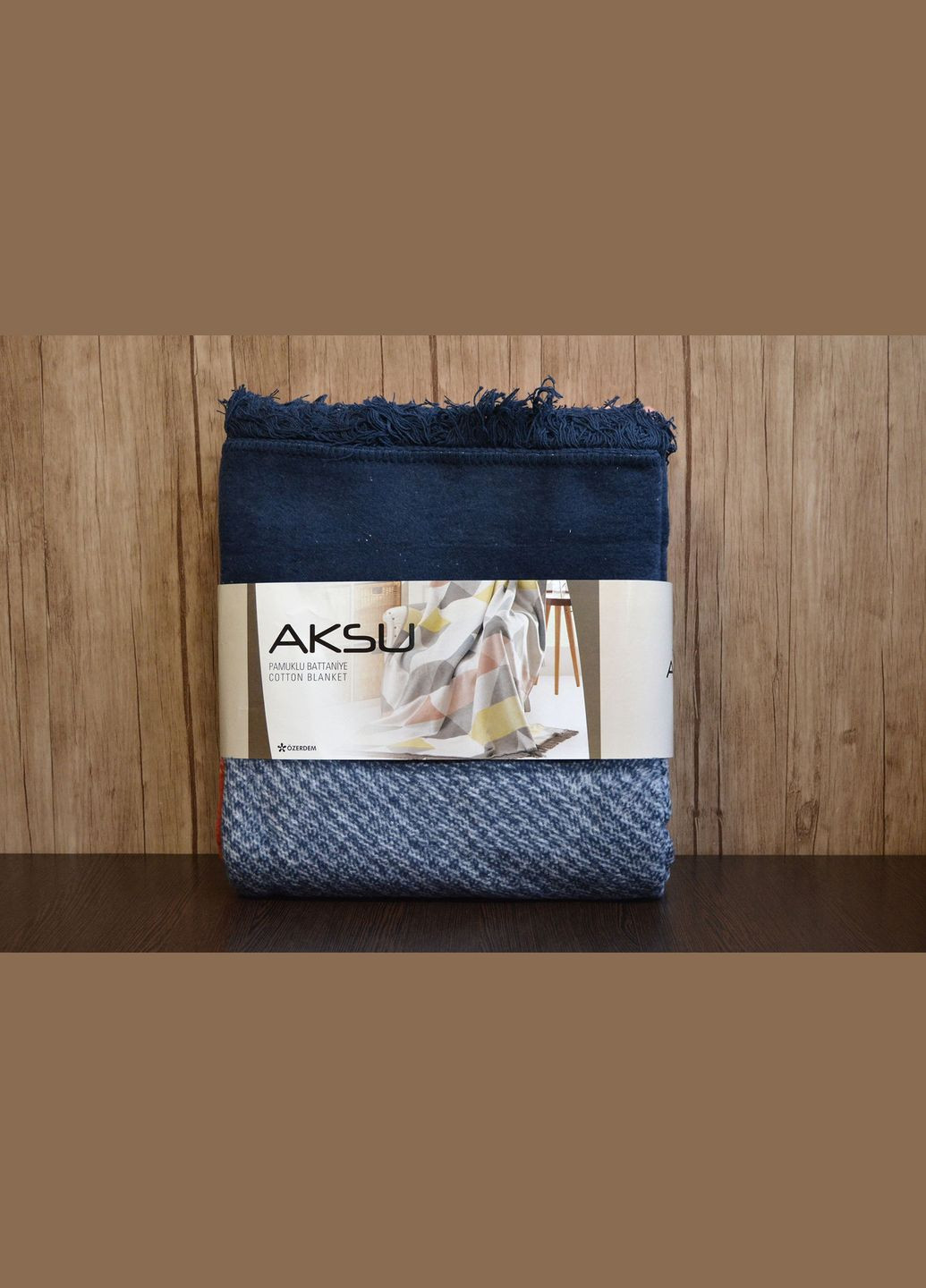 Плед 180×220 см. Montant Mavi Aksu (318381894)