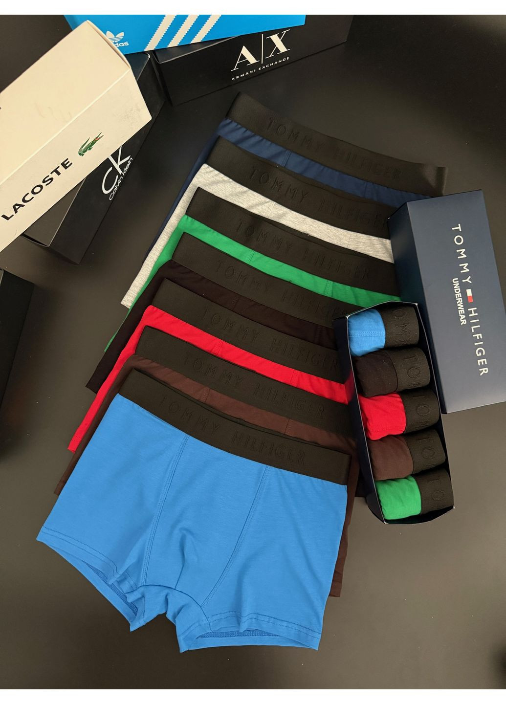 Труси чоловічі 5шт. чоловіча білизна Томі Хілфігер No Brand (356117674)