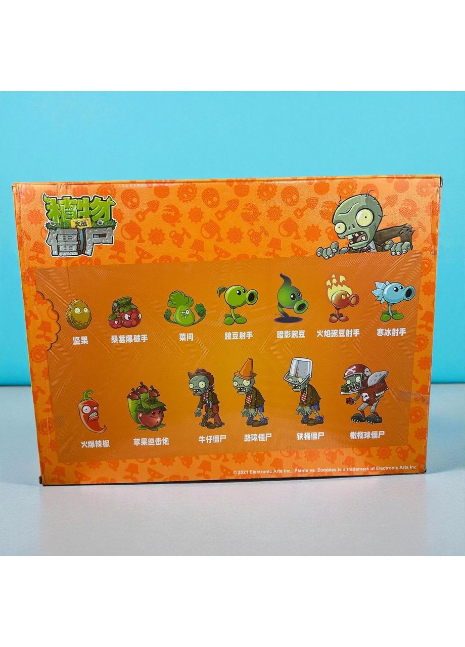 Дитячий набір ігрових фігурок рослинні проти Зомбі, ігрові фігурки Plants vs Zombies у великій коробці Diy (369503020)