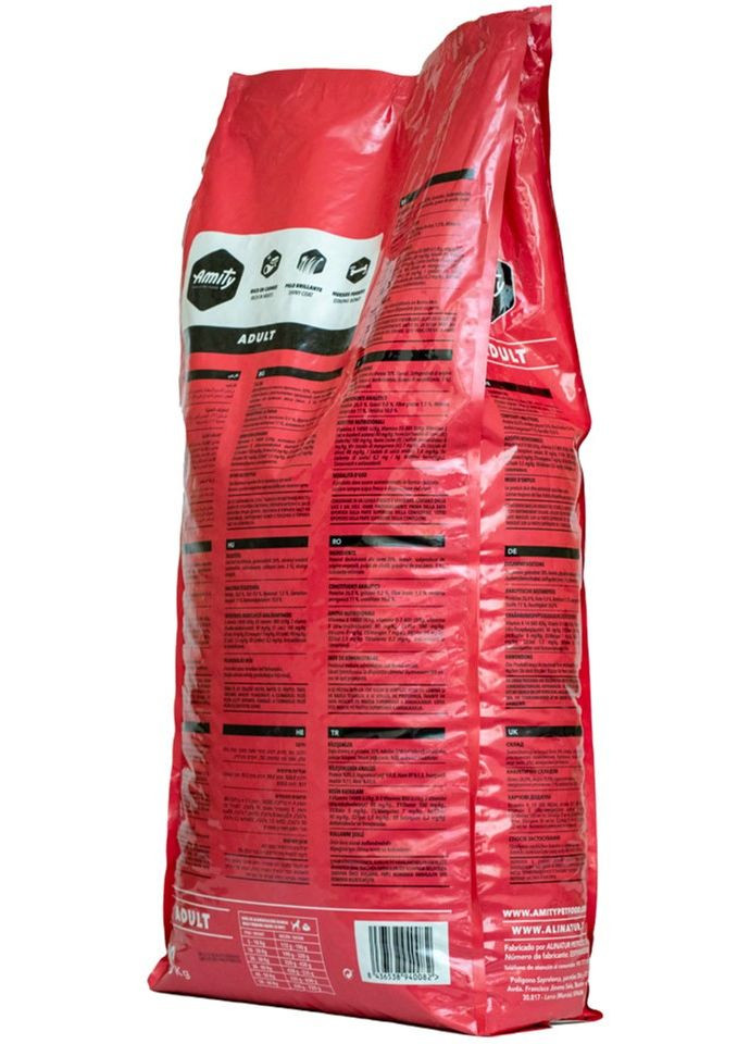 Сухой корм для собак ECO Adult для взрослых собак всех пород 20 кг (8436538940082) AMITY (316226917)