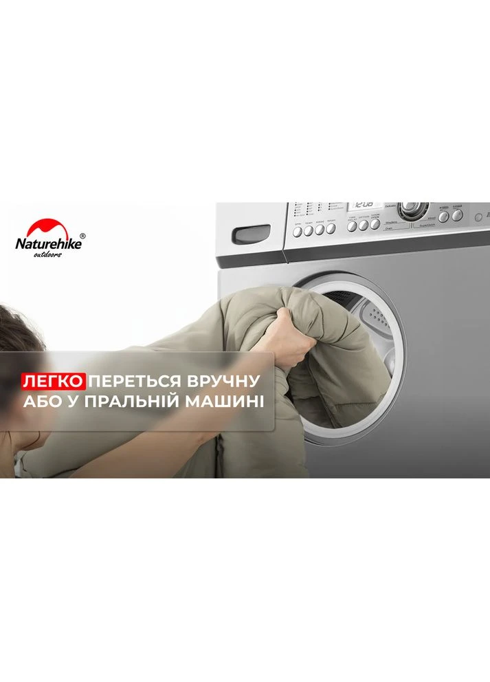 Спальник з капюшоном M400 NH20MSD02, (1°C), лівий, зелений, для зимового туризму, вага 1.85 кг, розміри 220 х 80 см Naturehike (396646668)