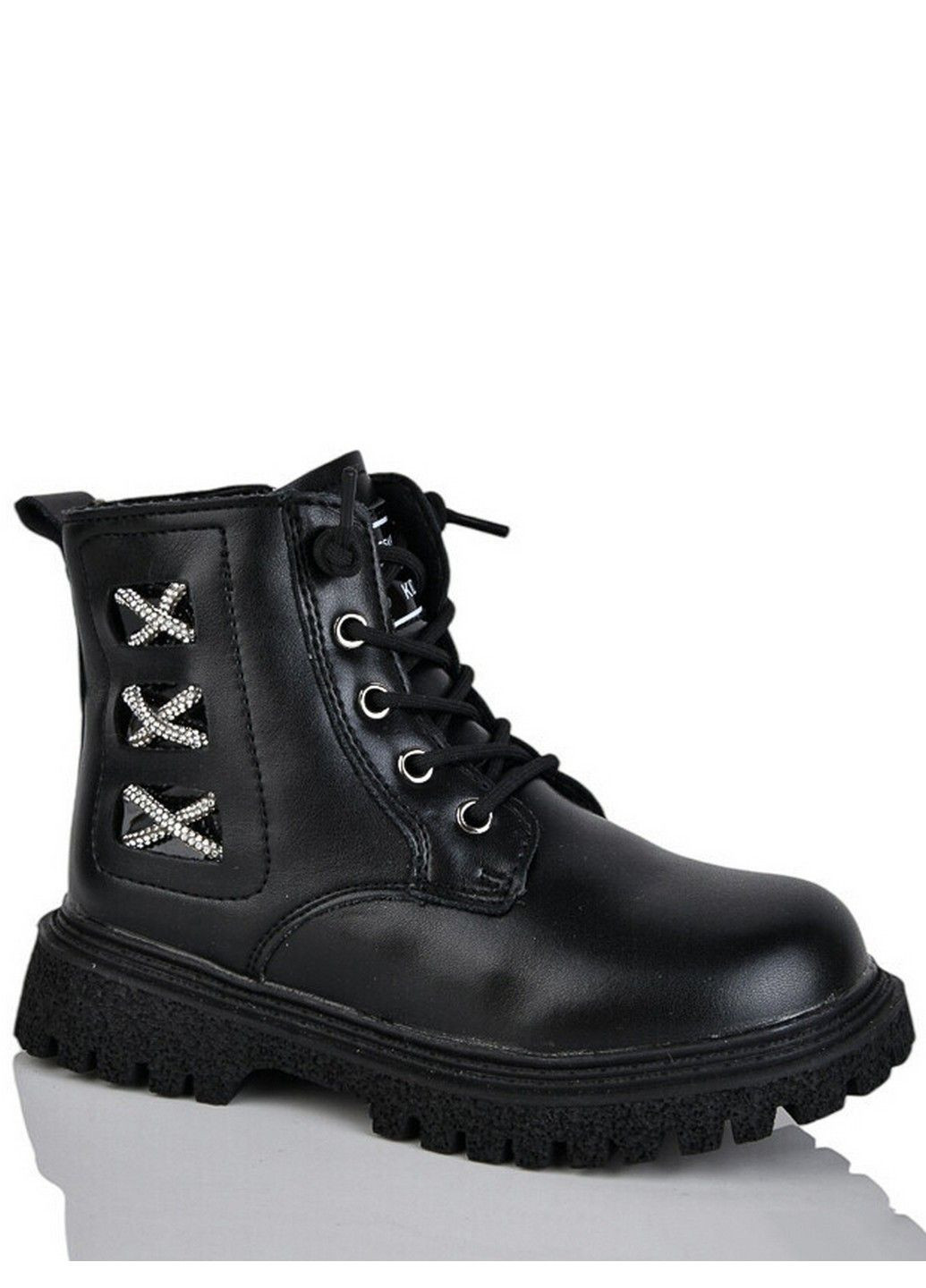 Демісезоні черевики на швидкий шнурівці BP1559-2B Paliament (350198363)