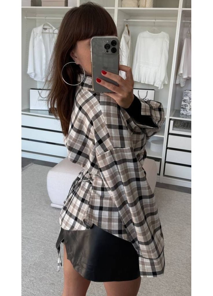 Сорочка з корсетною спинкою No Brand (363368353)