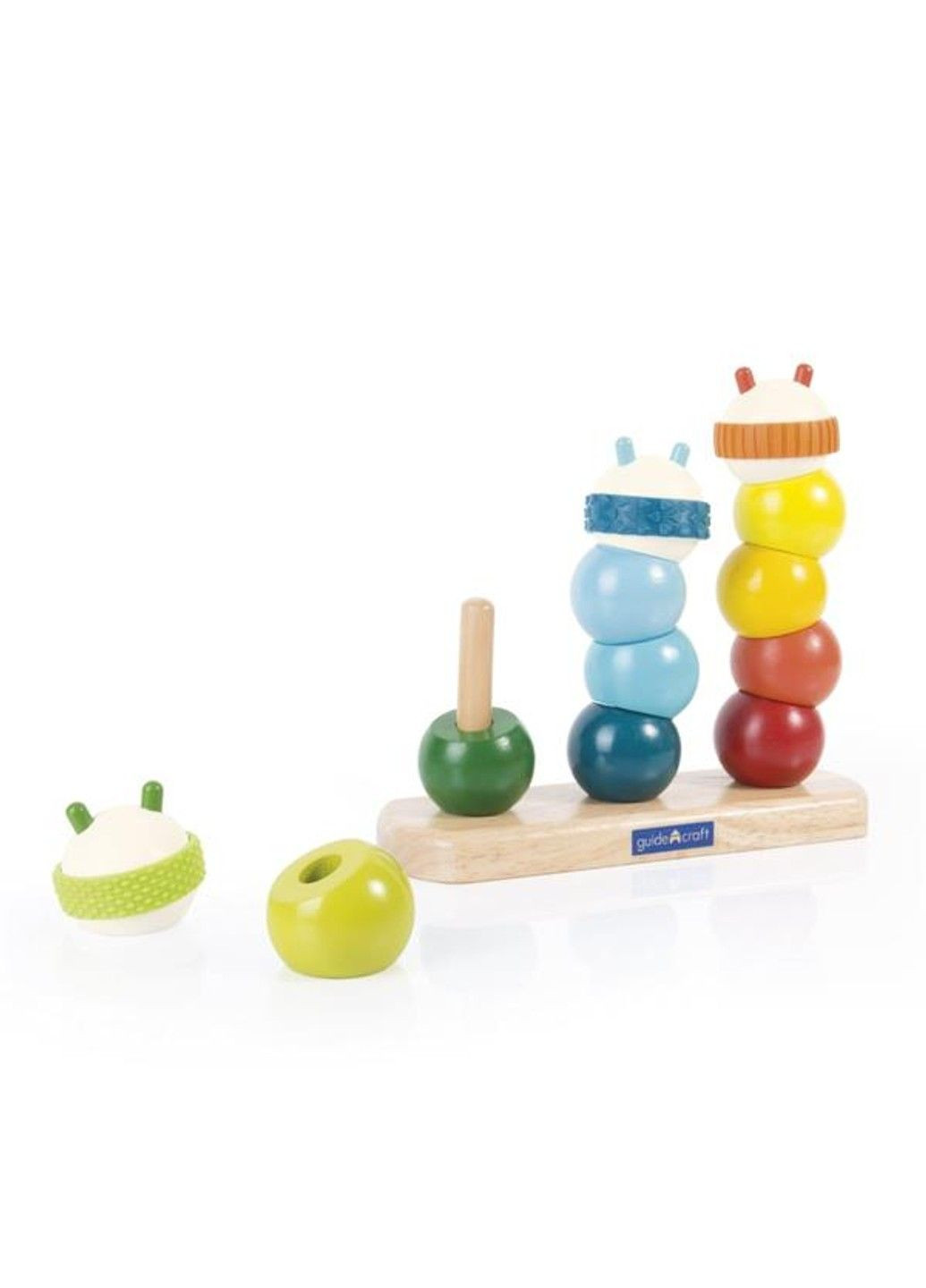 Пірамідка Manipulatives Гусениці (G6731) Guidecraft (331173765)