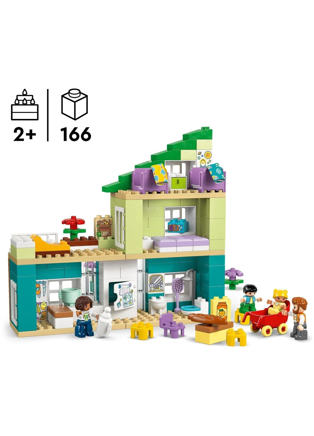 Конструктор DUPLO Town Сучасний родинний будинок із фігурками Lego (377469067)