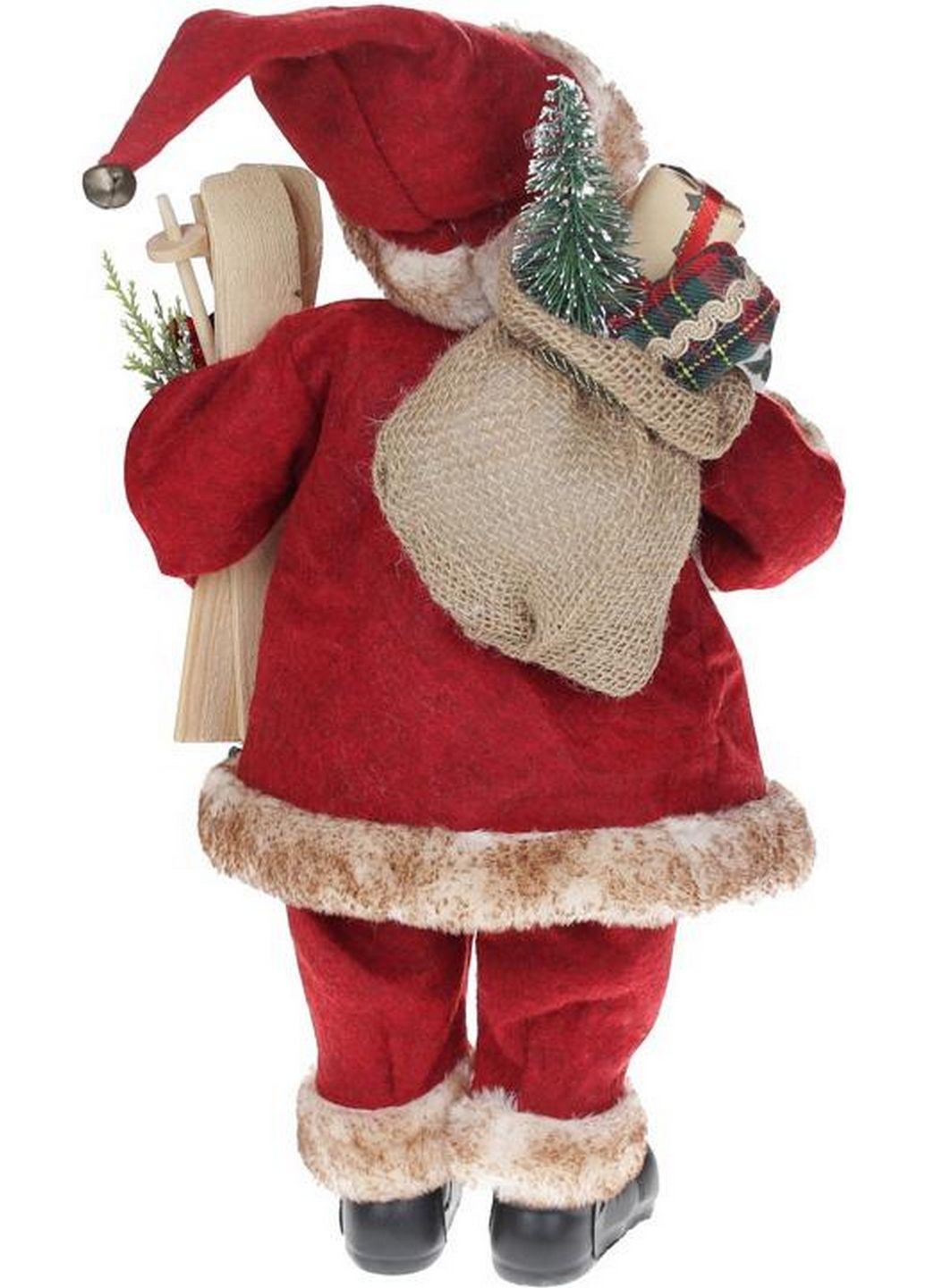 Мягкая игрушка "Санта с мешком и фонарем" 41 см Bona (289363138)