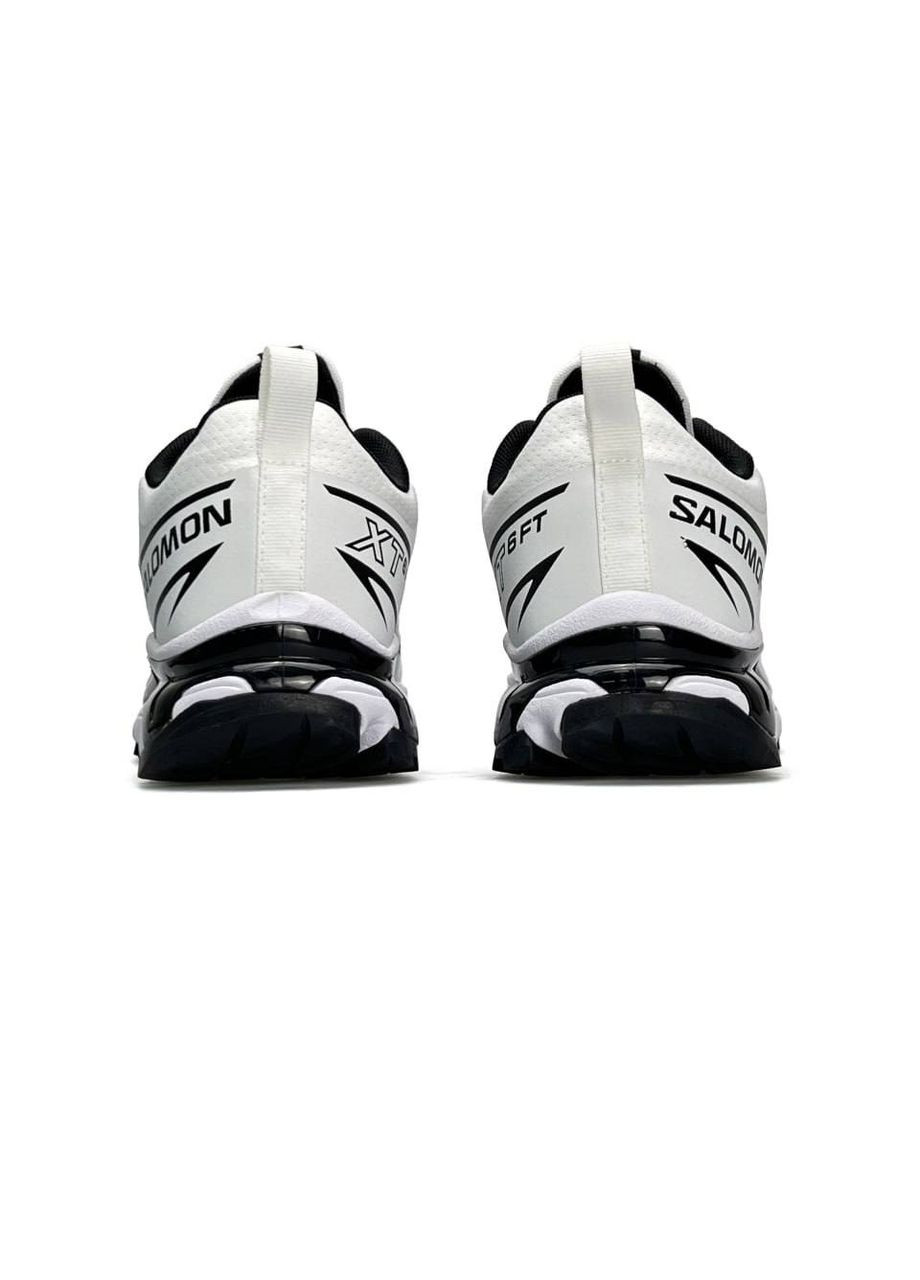 Білі Осінні кросівки чоловічі salomon white black No Brand XT-6 FT