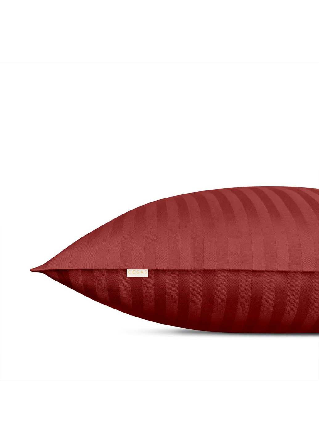 Подростковое постельное белье сатин BURGUNDY 160х220 см Cosas (307477503)