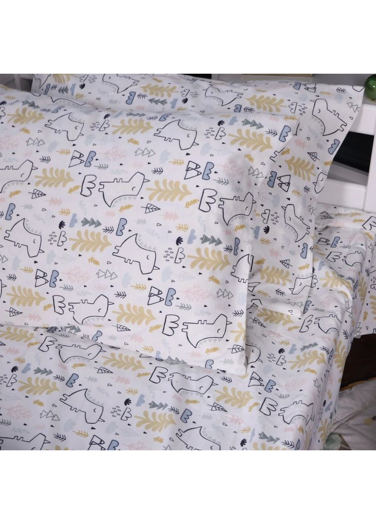 Постільна білизна 011 Dino Фланель 175х210 (m502951) Mirson 011 Dino Фланель 175х210 двоспальний (369029157)