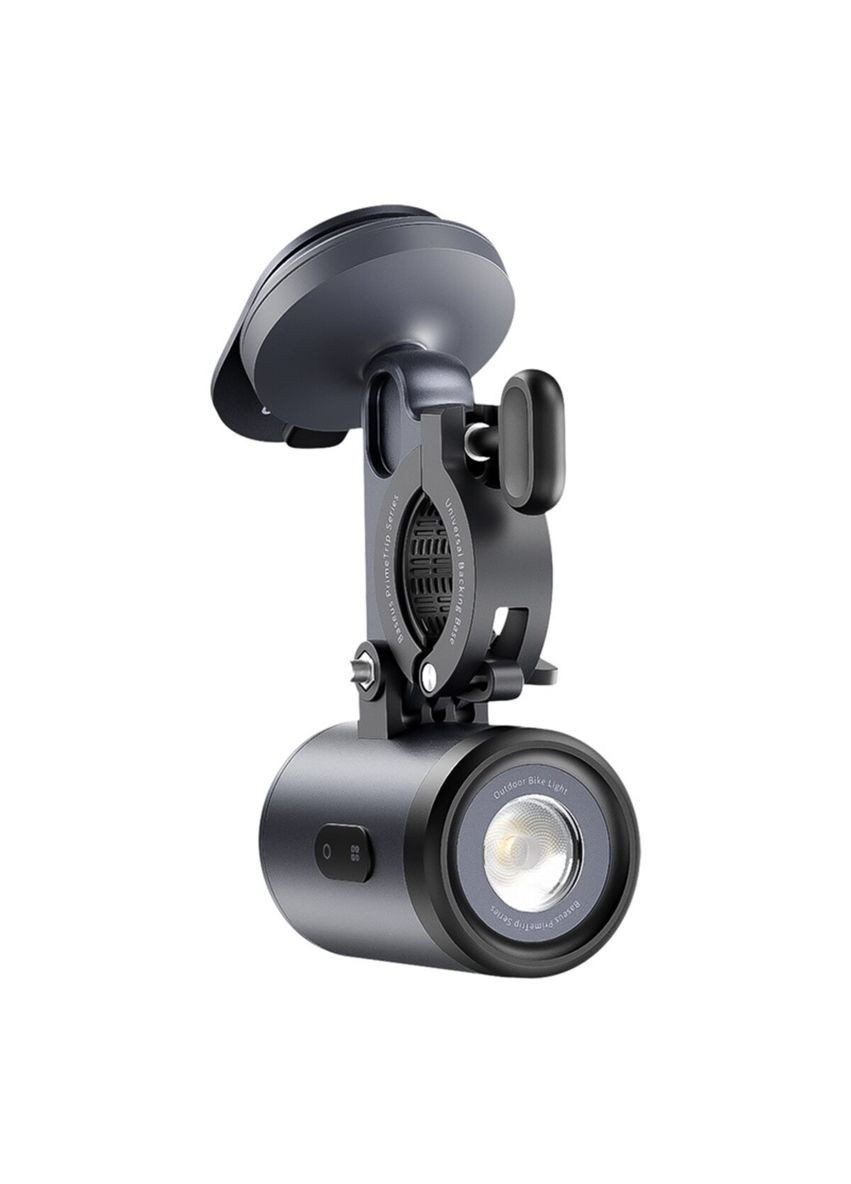 Велодержатель для телефона Dual-Color Bike Light 2-in-1 Set Cosmic Black Baseus PrimeTrip Series (340278526)