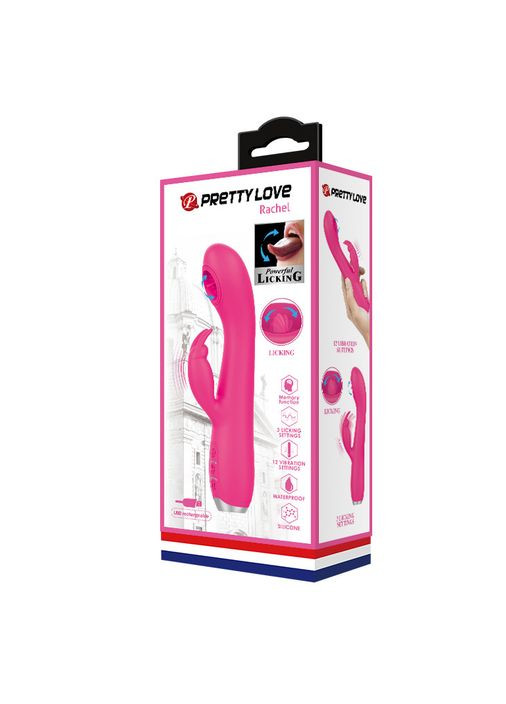 Вібратор Rabbit Кролик вібратор Вібратор для вагінально кліторальної стимуляції Заєць Силікон LyBaile (317747971)