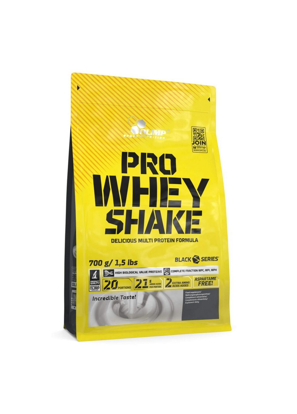 Протеїн Pro Whey Shake, 700 грам Полуниця Olimp (293338158)