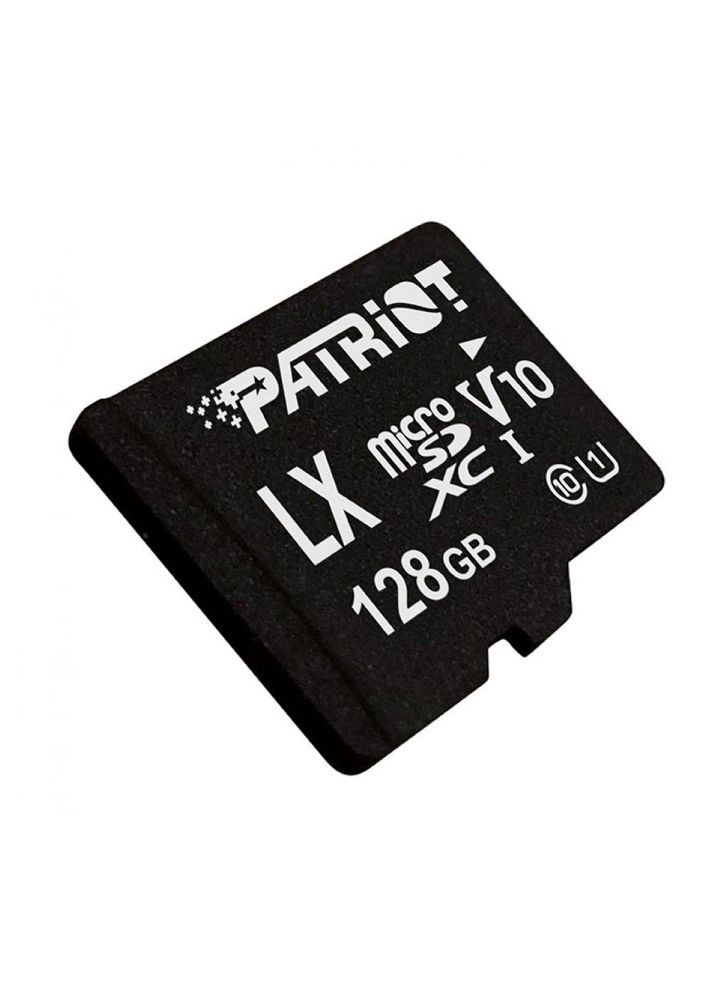 Карта памяти Micro SDXC LX Series 128gb UHS-1 Class 10 Black Patriot (305666081)