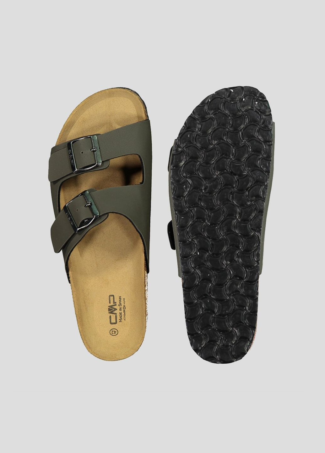 Серые спортивные серые слайдеры eco thalitha slipper CMP