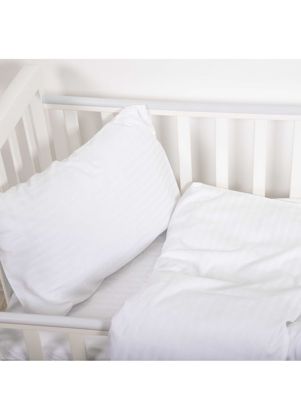 Комплект постельного белья детский Сатин Stripe White Viluta (369002626)