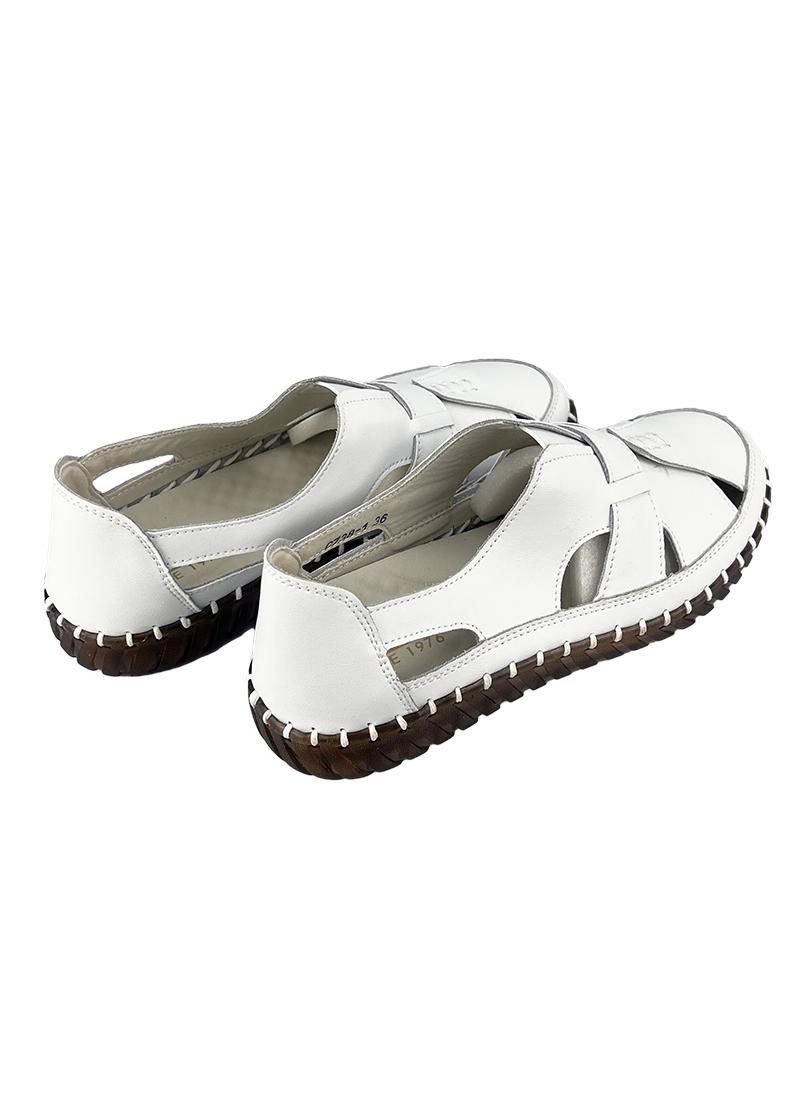 Мокасини жіночі шкіряні білі 10738-1 Kadisailun (324018583)
