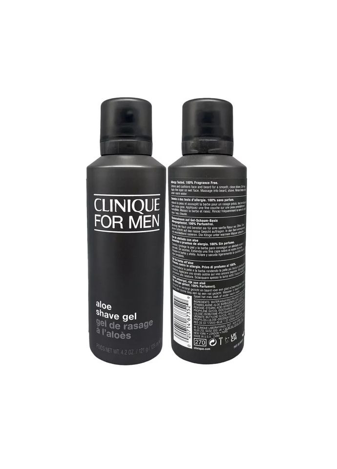 Мужской гель для бритья Aloe 125 мл Clinique (331769892)