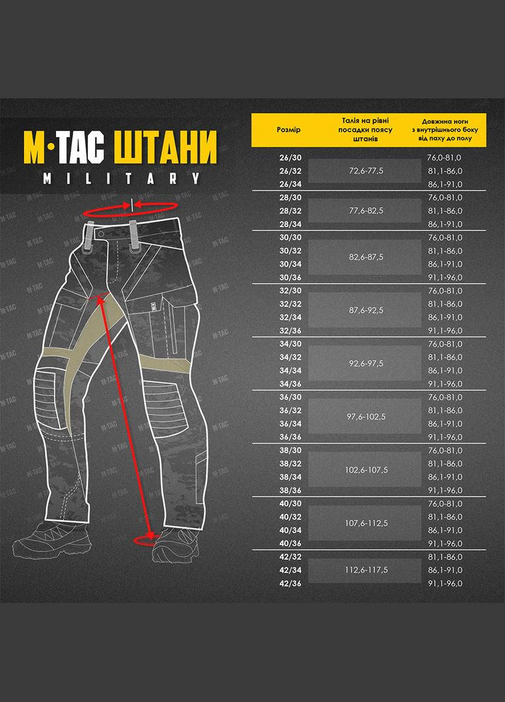 Штани Sturm Gen.II ріп-стоп MM14 (38/34) M-TAC (303413152)
