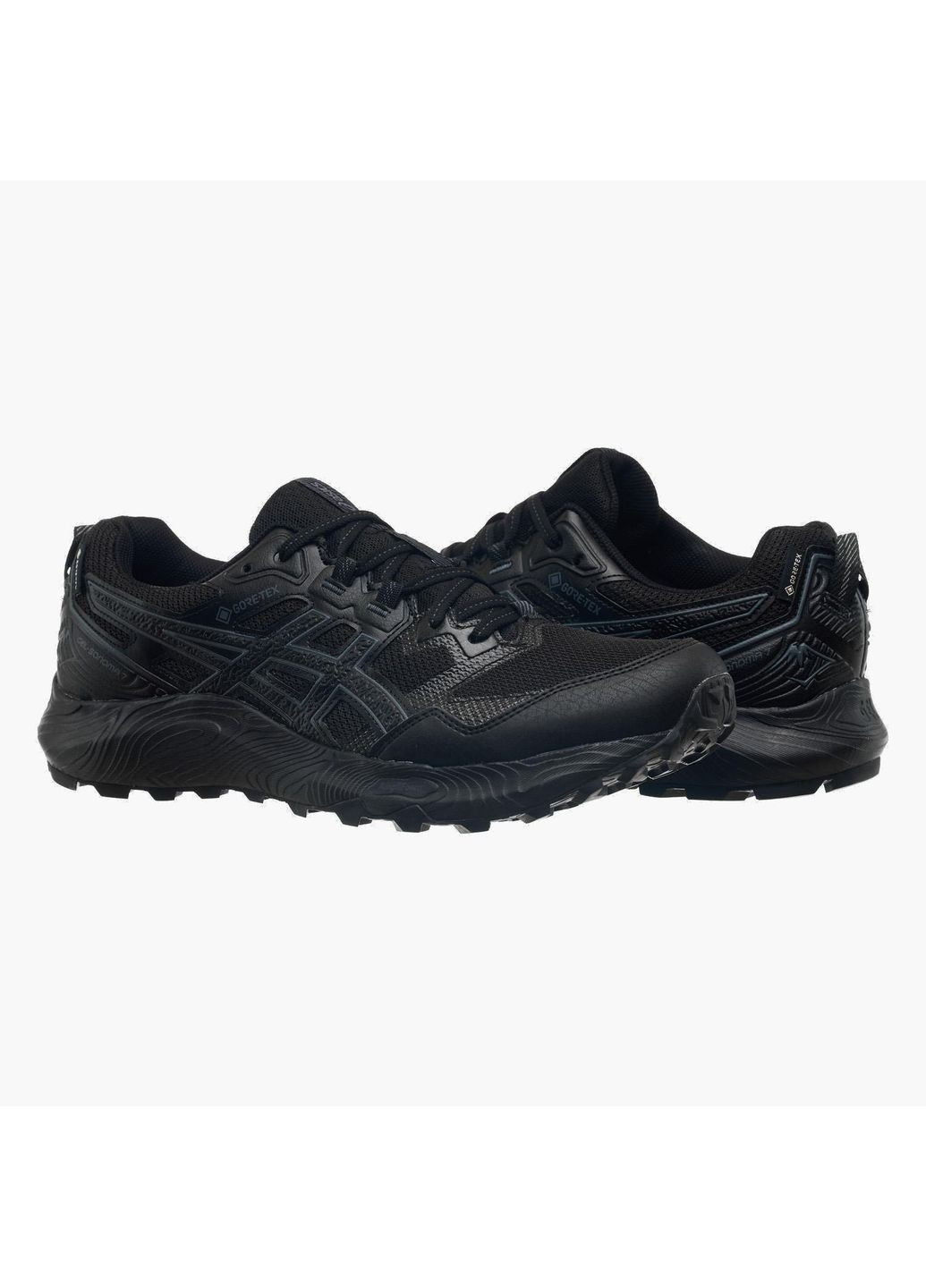 Черные демисезонные кроссовки для бега мужские gel-sonoma 7 gtx (1011b593-002) Asics