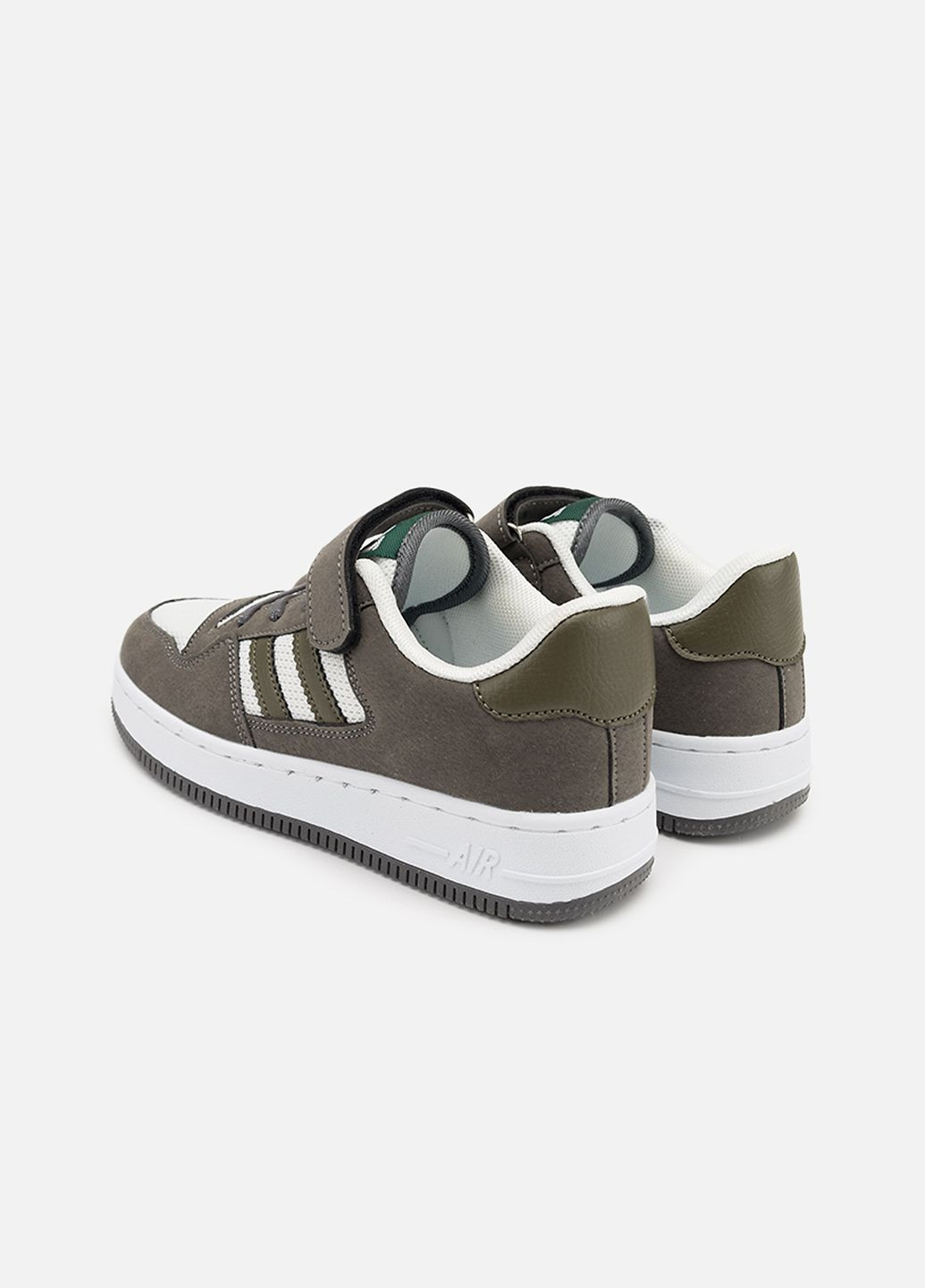 Серые кеды на платформе для мальчика цвет серый cb-00265179 No Brand