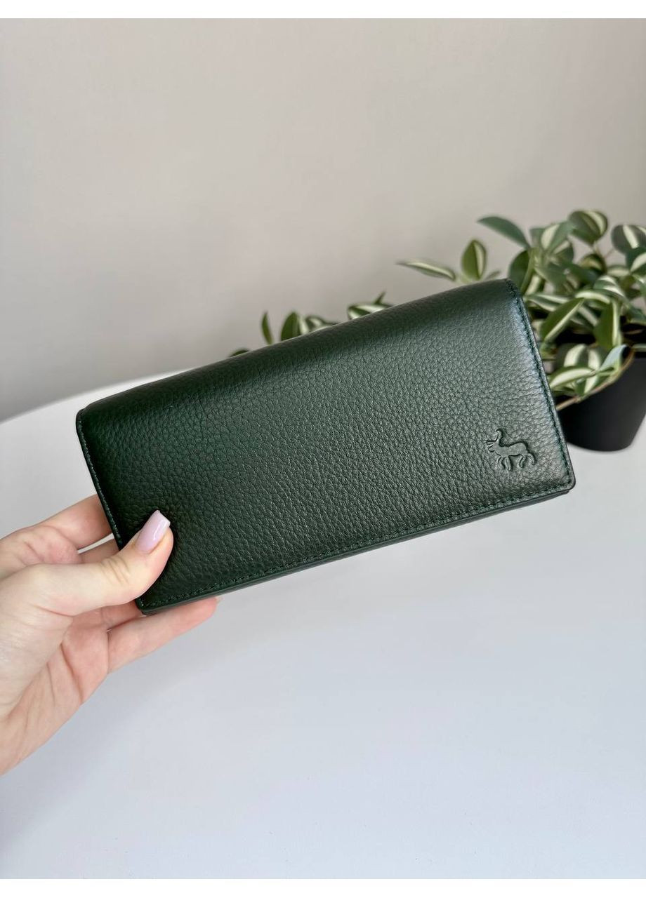 Жіночий великий гаманець з монетницею на застібці поцілунок Marco Coverna (367579853)