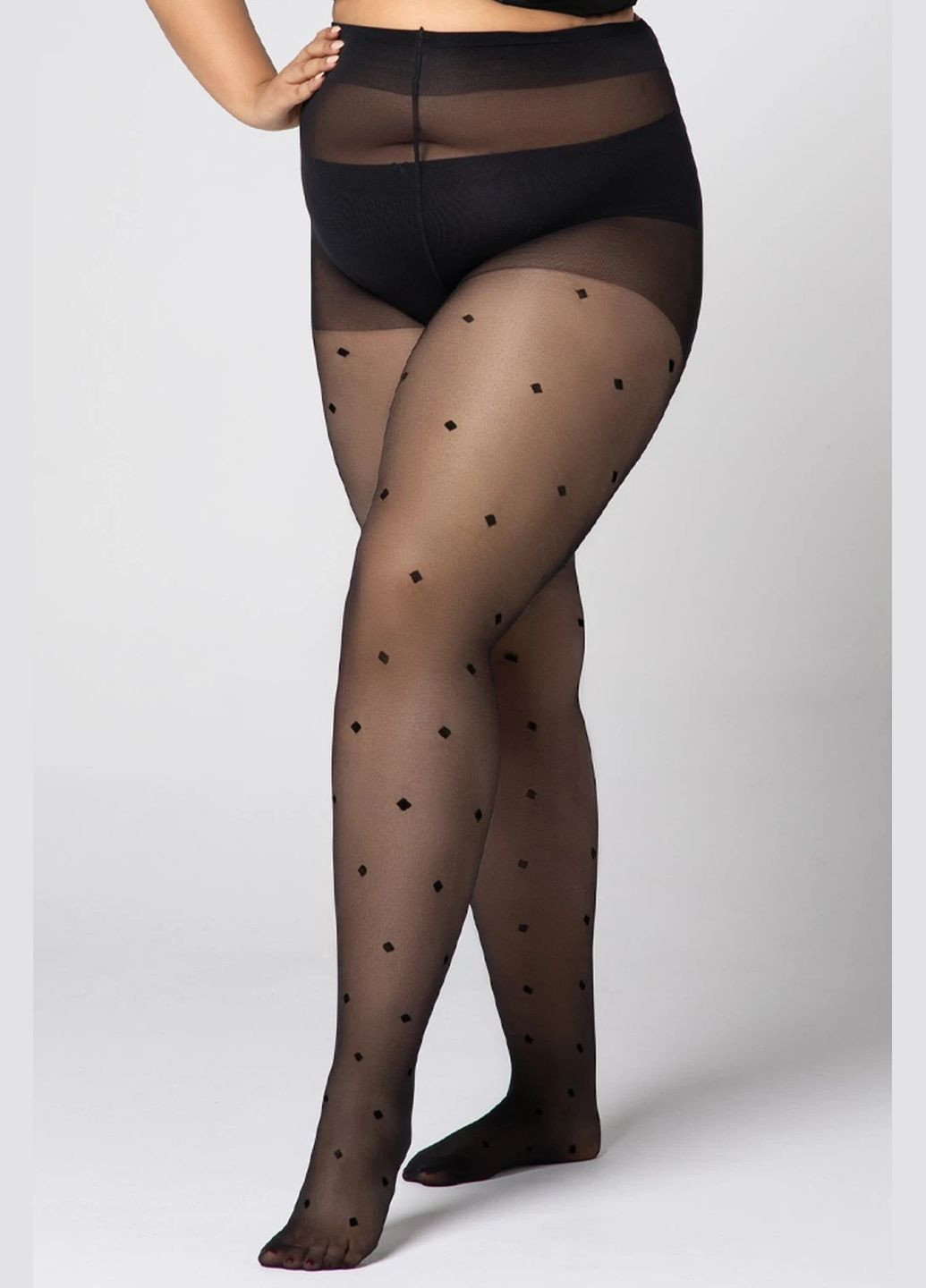 Женские колготки большого размера Mona (322691824)