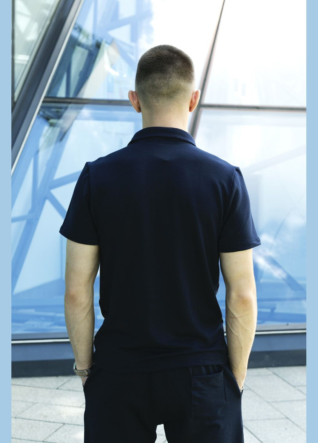 Поло чоловіче трикотажне з лого Nike Vakko (316343508)