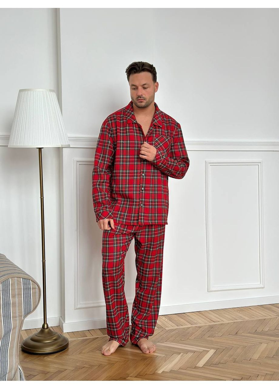 Піжама чоловіча домашній костюм No Brand (363256593)