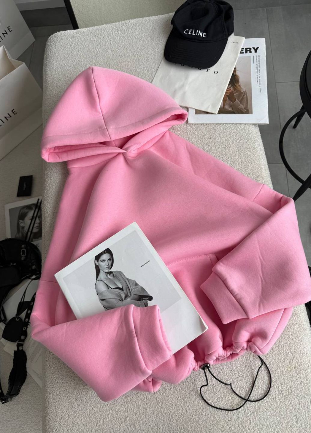 Худые свободного кроя с капюшоном Allthings (364957652)