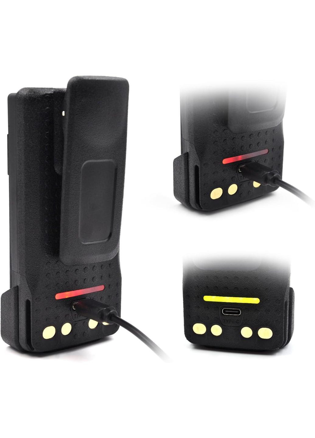 Аккумулятор для Рации 3000 mAh с USB-C Батарея на Радиостанцию Моторола DP4400 DP4800 DP4801 DP4400e Motorola (369776209)