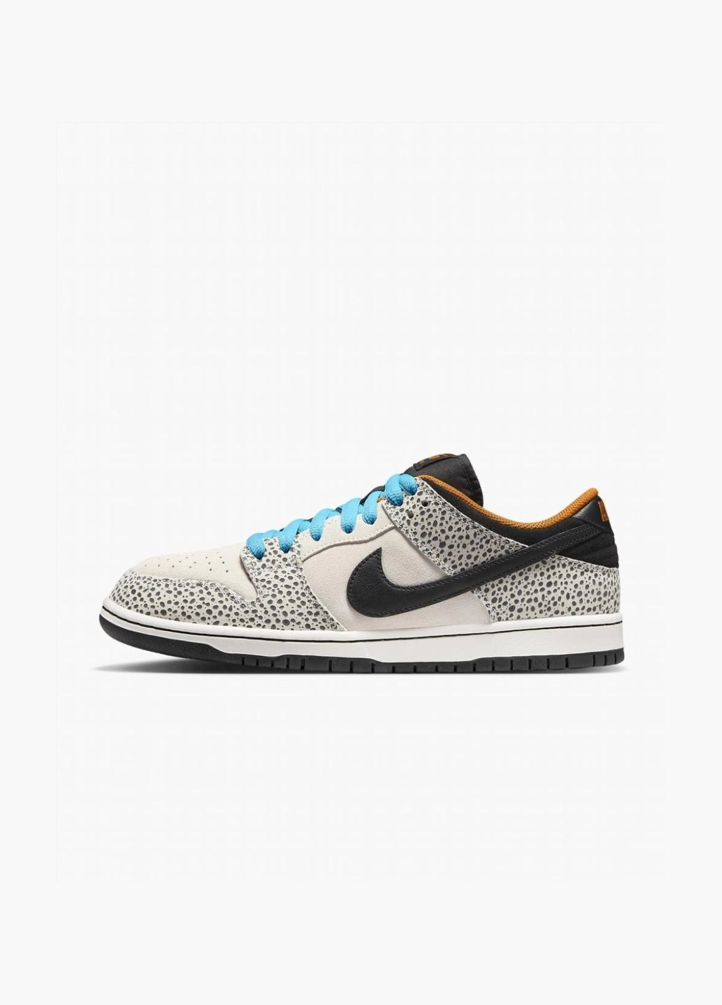 Бежевые демисезонные кроссовки мужские sb dunk low pro electric beige/black fz1233-002 Nike