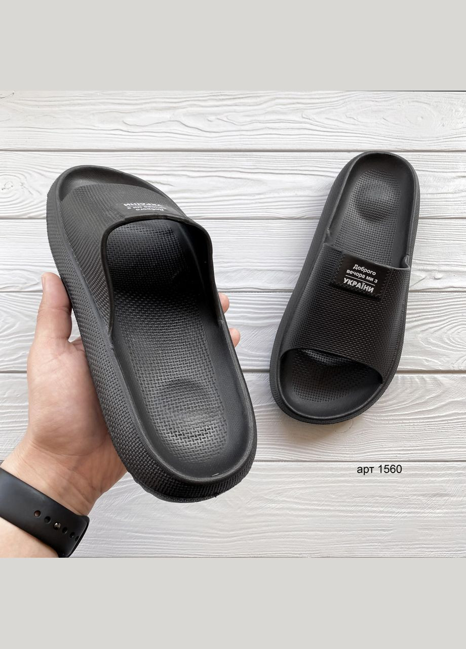 Шльопанці "Доброго вечора ми з України" No Brand (317268894)