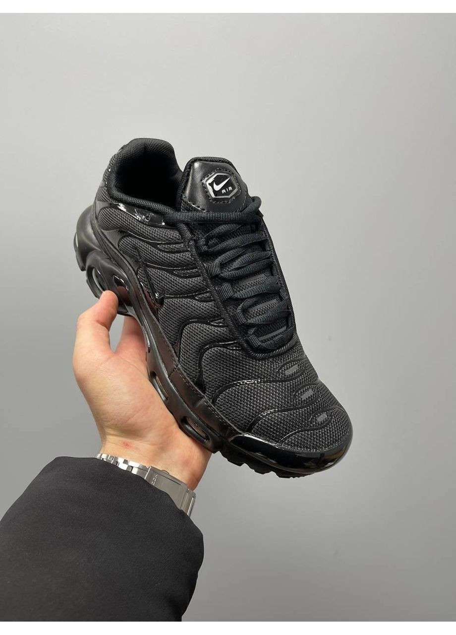 Кросівки жіночі Nike Air Max Plus Triple Black 604133-050 No Brand чорні демісезони (362206739)