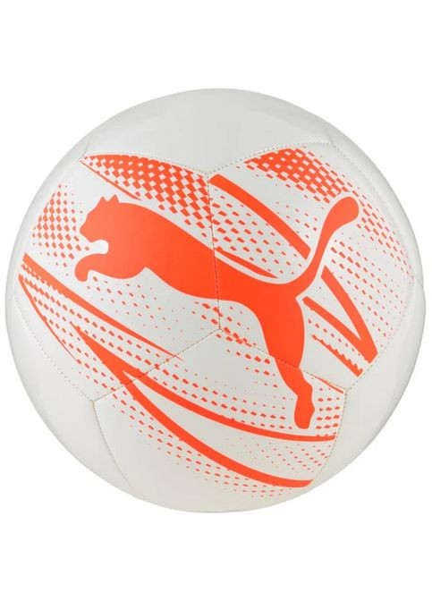 Футбольный мяч Attacanto Graphic белый, оранжевый Уни (размер 4) 084073-17-04 Puma (369364685)