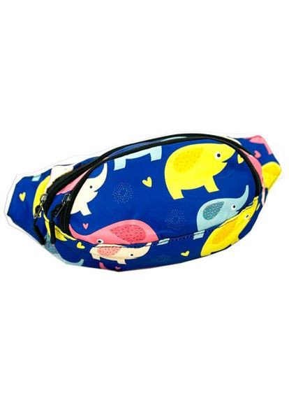 Сумка-бананка "GORANGD: Слонята" (плащевка) MIC (361421651)