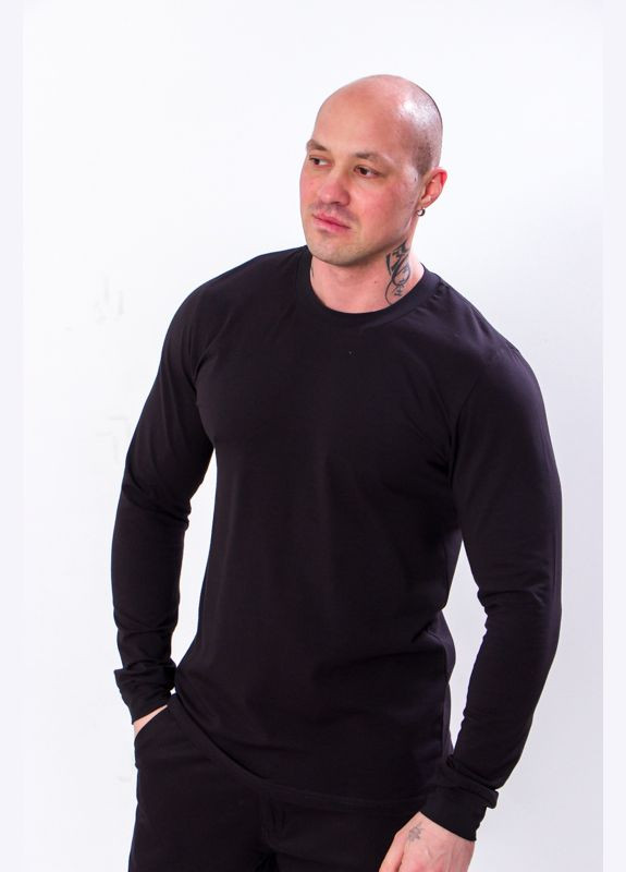 Черный демисезонный джемпер мужской (p-10391) Носи своє